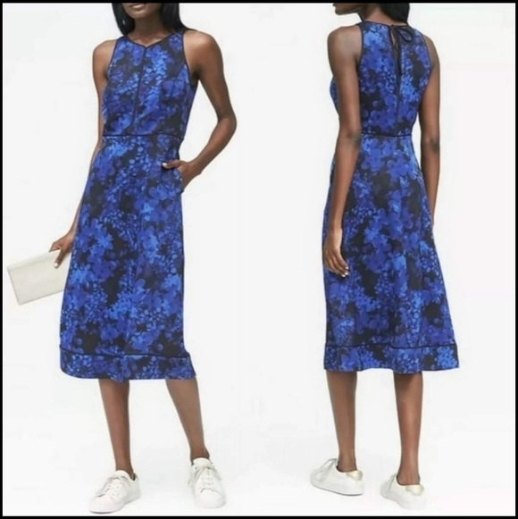 Banana Republic Dresses & Skirts - Banana Republic floral racerback a-line midi dress